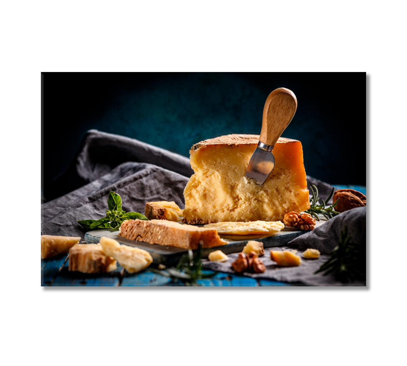 Parmesan Cheese Canvas Print-Canvas Print-CetArt-1 Panel-24x16 inches-CetArt