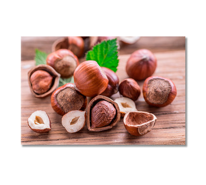 Hazelnuts Canvas Print-Canvas Print-CetArt-1 Panel-24x16 inches-CetArt