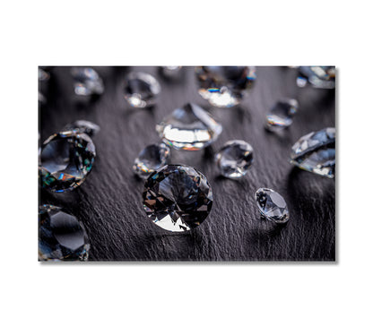 Diamonds Canvas Print-CetArt-1 Panel-24x16 inches-CetArt