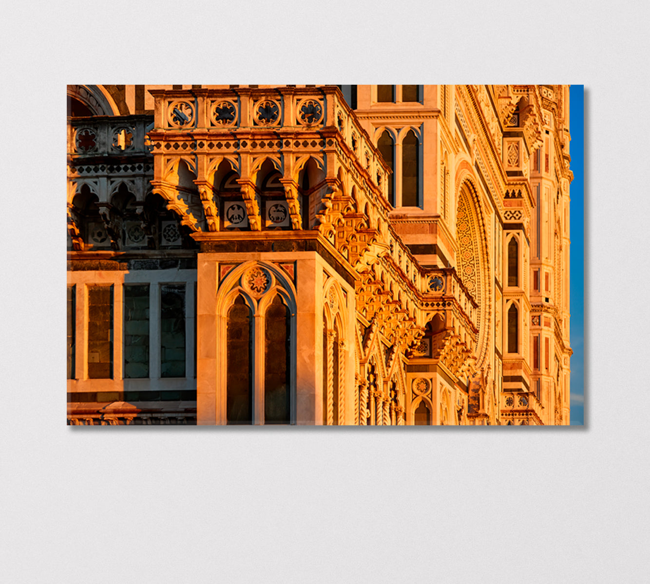 Florence Cathedral Italy Canvas Print-Canvas Print-CetArt-1 Panel-24x16 inches-CetArt