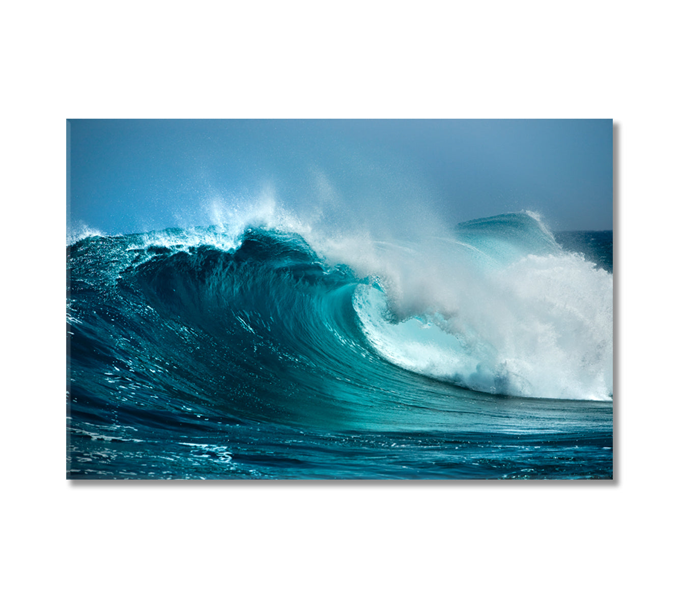 Ocean Wave Canvas Print-Canvas Print-CetArt-1 Panel-24x16 inches-CetArt