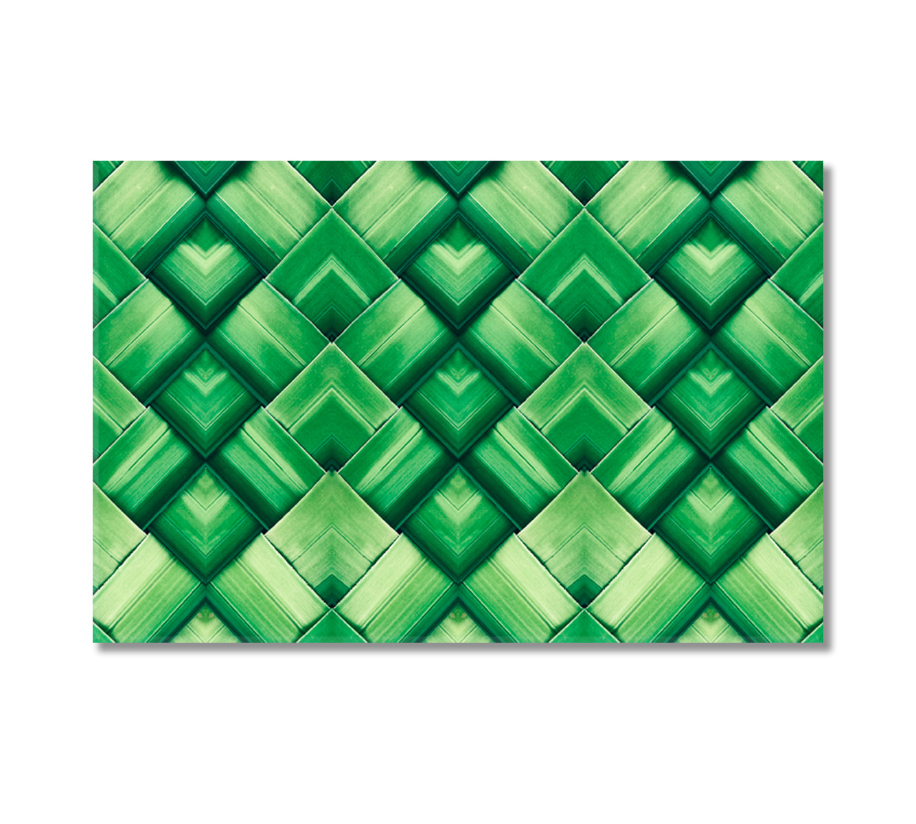 Abstract Palm Leaf Canvas Print-Canvas Print-CetArt-1 Panel-24x16 inches-CetArt