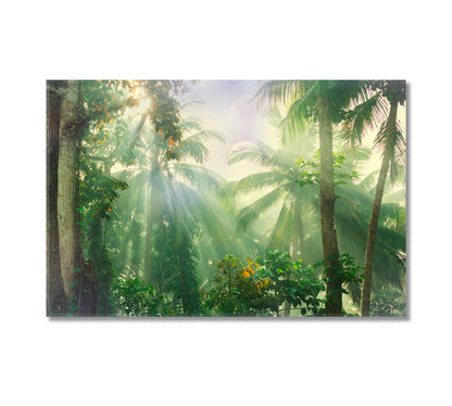 Beautiful Tropical Jungle Canvas Print-Canvas Print-CetArt-1 Panel-24x16 inches-CetArt