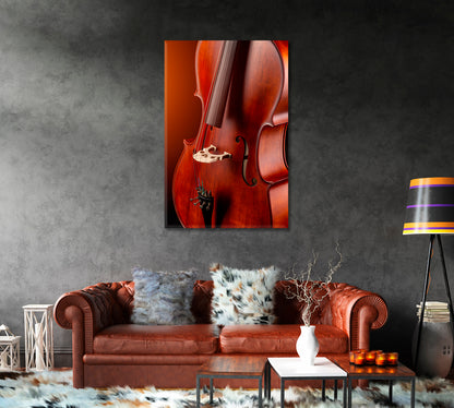 Cello Canvas Print-Canvas Print-CetArt-1 panel-16x24 inches-CetArt