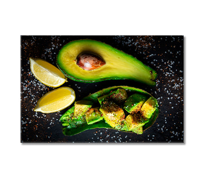 Fresh Avocado Canvas Print-Canvas Print-CetArt-1 Panel-24x16 inches-CetArt