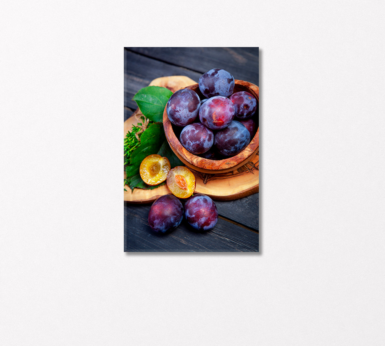 Plums Canvas Print-Canvas Print-CetArt-1 panel-16x24 inches-CetArt