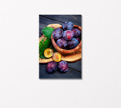 Plums Canvas Print-Canvas Print-CetArt-1 panel-16x24 inches-CetArt