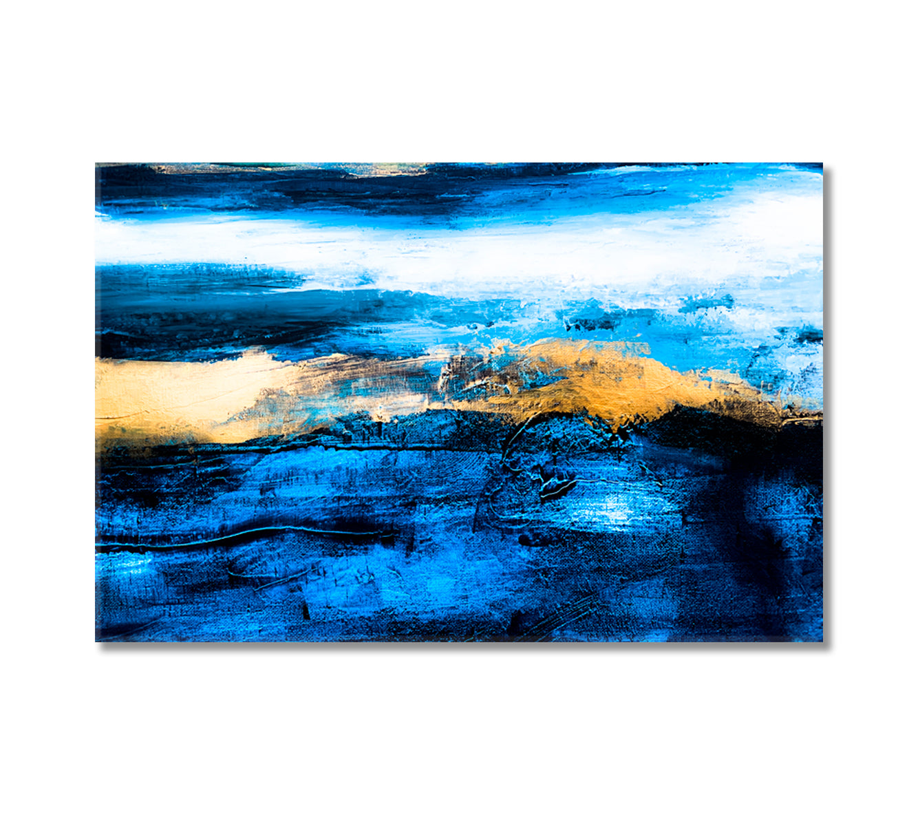 Abstract Sea Landscape Canvas Print-Canvas Print-CetArt-1 Panel-24x16 inches-CetArt