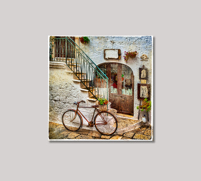 Old Street of Italy Canvas Print-Canvas Print-CetArt-1 panel-12x12 inches-CetArt