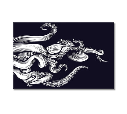 Octopus Tentacles Canvas Print-Canvas Print-CetArt-1 Panel-24x16 inches-CetArt