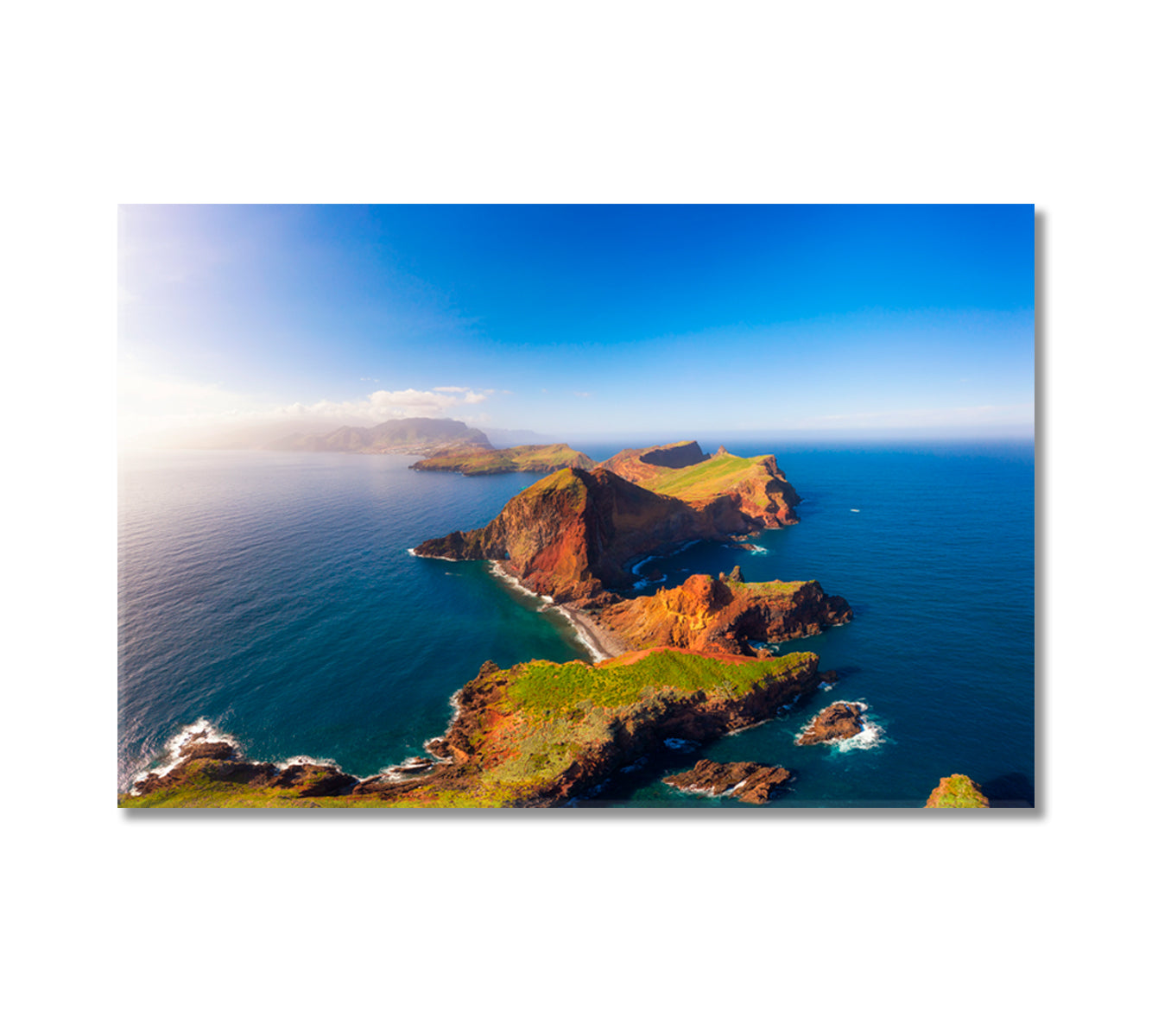 Ponta de Sao Lourenco Peninsula Madeira Islands Portugal Canvas Print-Canvas Print-CetArt-1 Panel-24x16 inches-CetArt