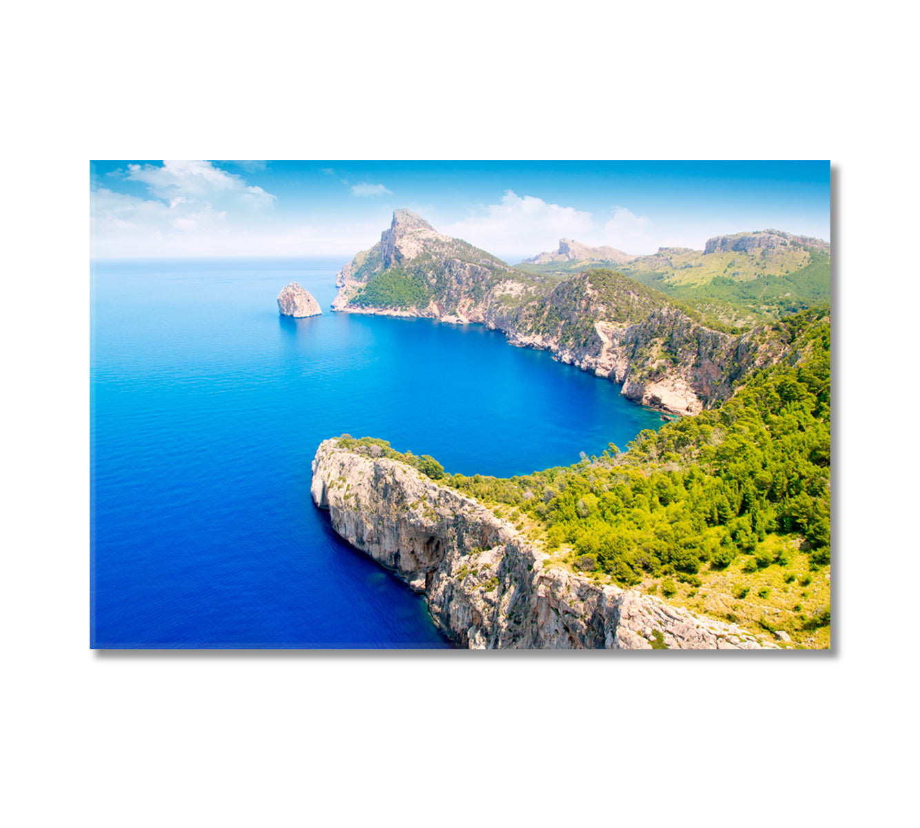 Mallorca Island Spain Canvas Print-Canvas Print-CetArt-1 Panel-24x16 inches-CetArt