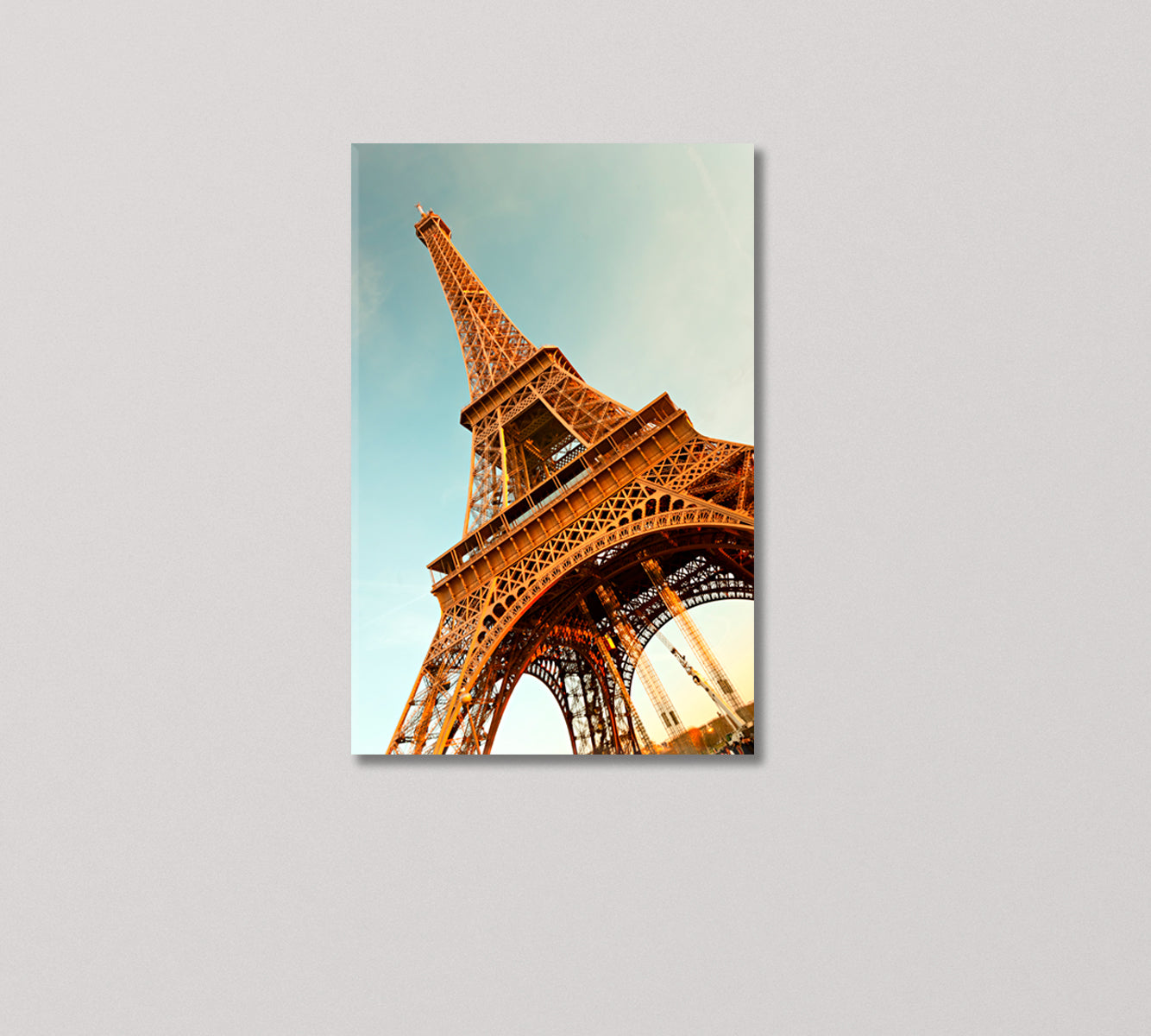 Eiffel Tower Paris Canvas Print-Canvas Print-CetArt-1 panel-16x24 inches-CetArt