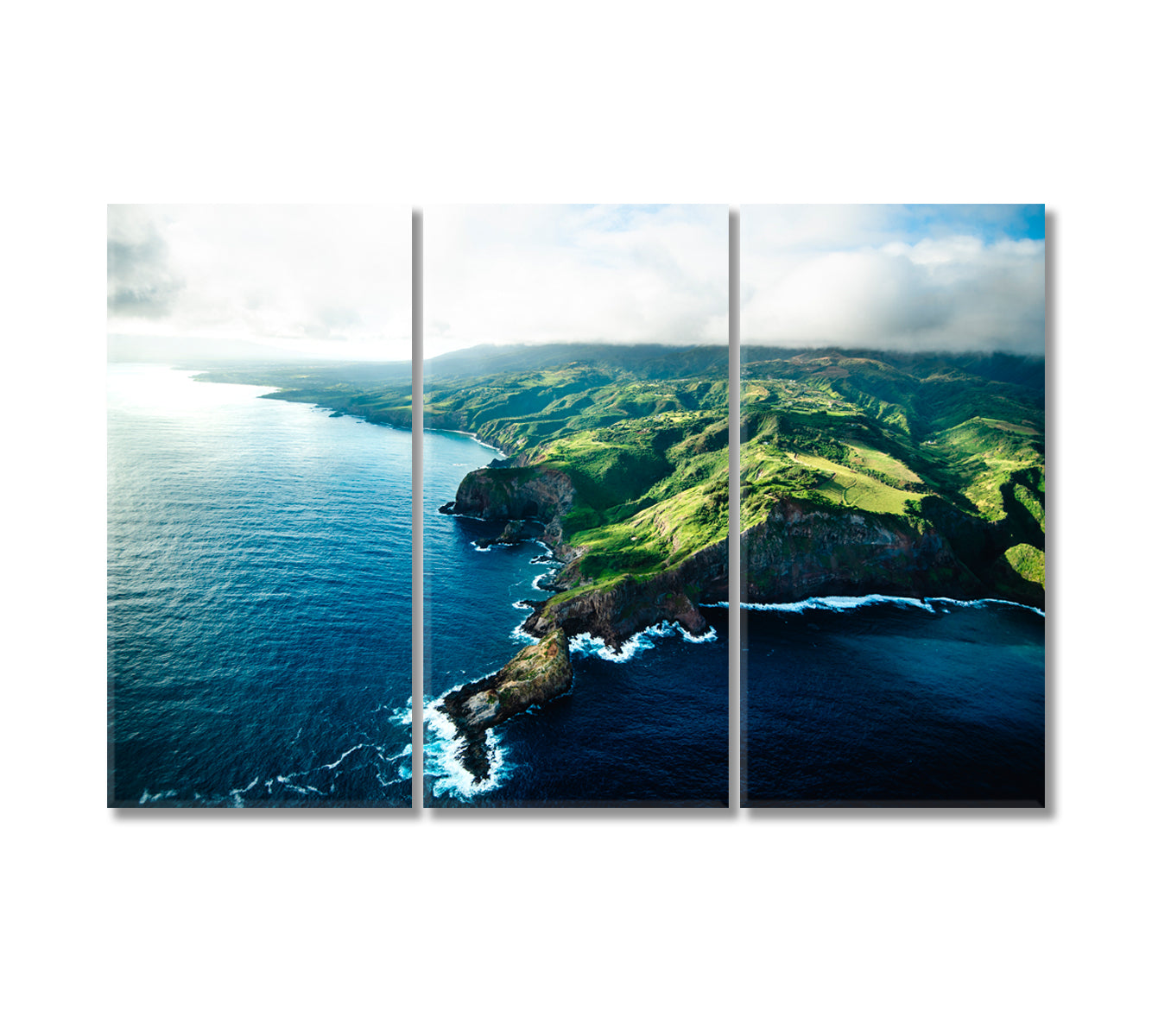 Maui Island Hawaii Canvas Print-Canvas Print-CetArt-3 Panels-36x24 inches-CetArt