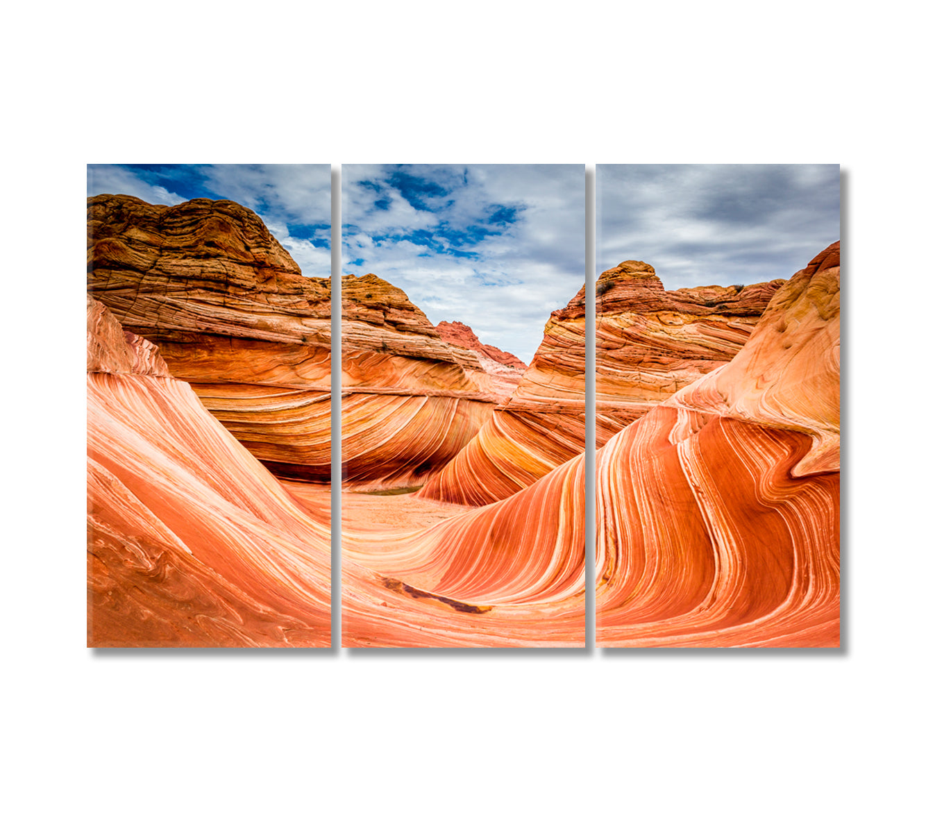 Paria Canyon Arizona USA Canvas Print-Canvas Print-CetArt-3 Panels-36x24 inches-CetArt