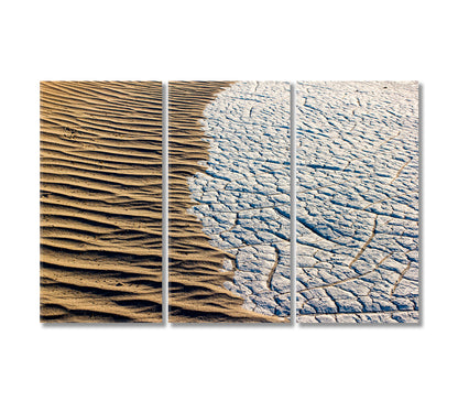 Death Valley Desert Canvas Print-Canvas Print-CetArt-3 Panels-36x24 inches-CetArt