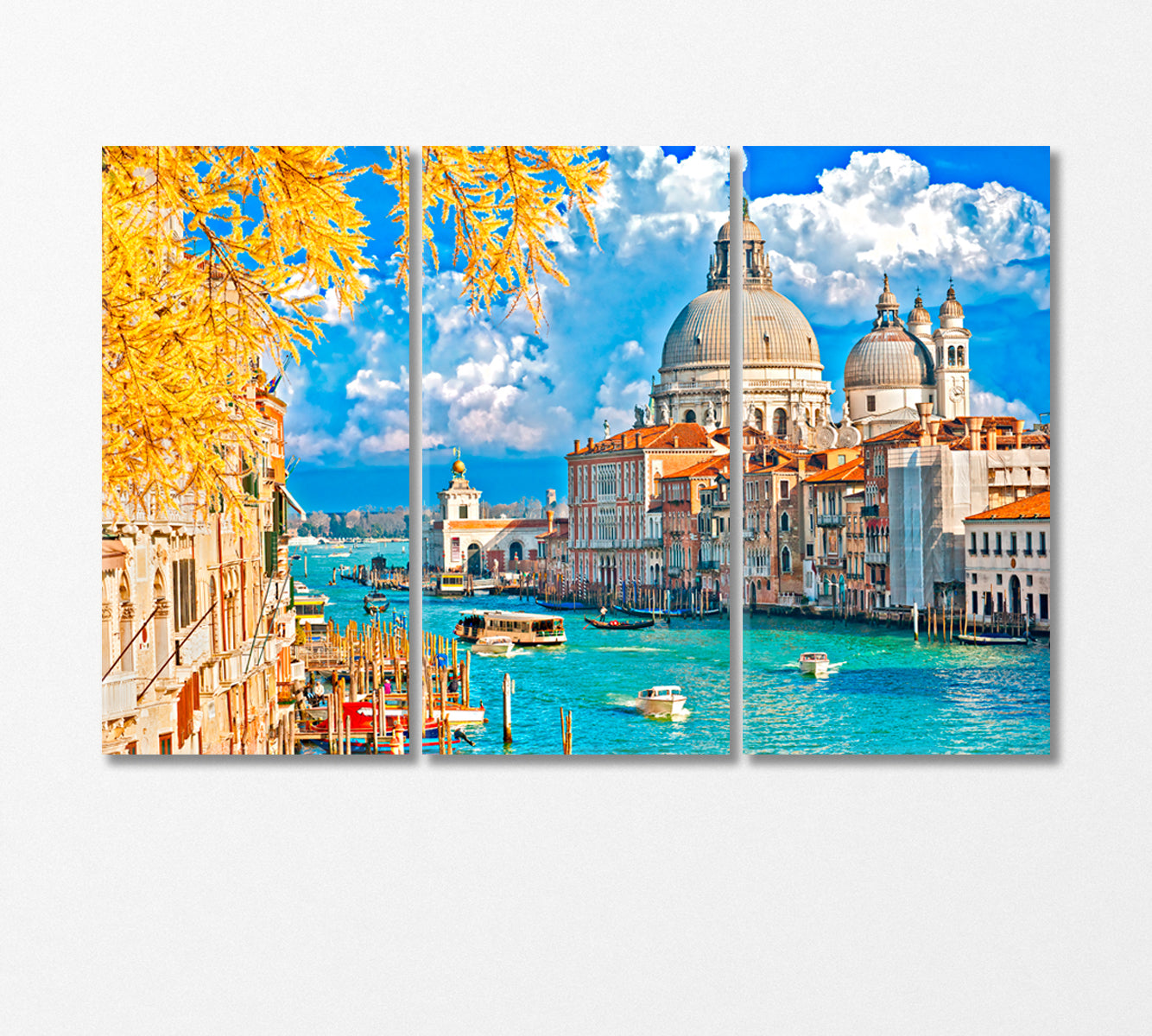 Venice Italy Canvas Print-Canvas Print-CetArt-3 Panels-36x24 inches-CetArt