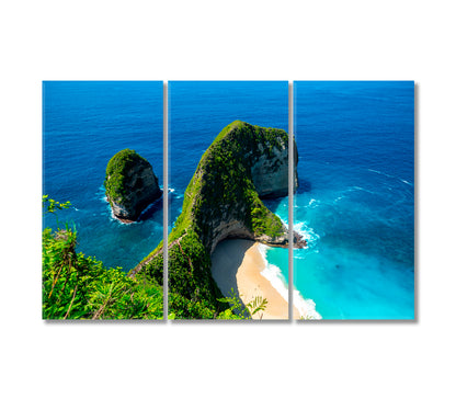 Penida Island Bali Canvas Print-Canvas Print-CetArt-3 Panels-36x24 inches-CetArt