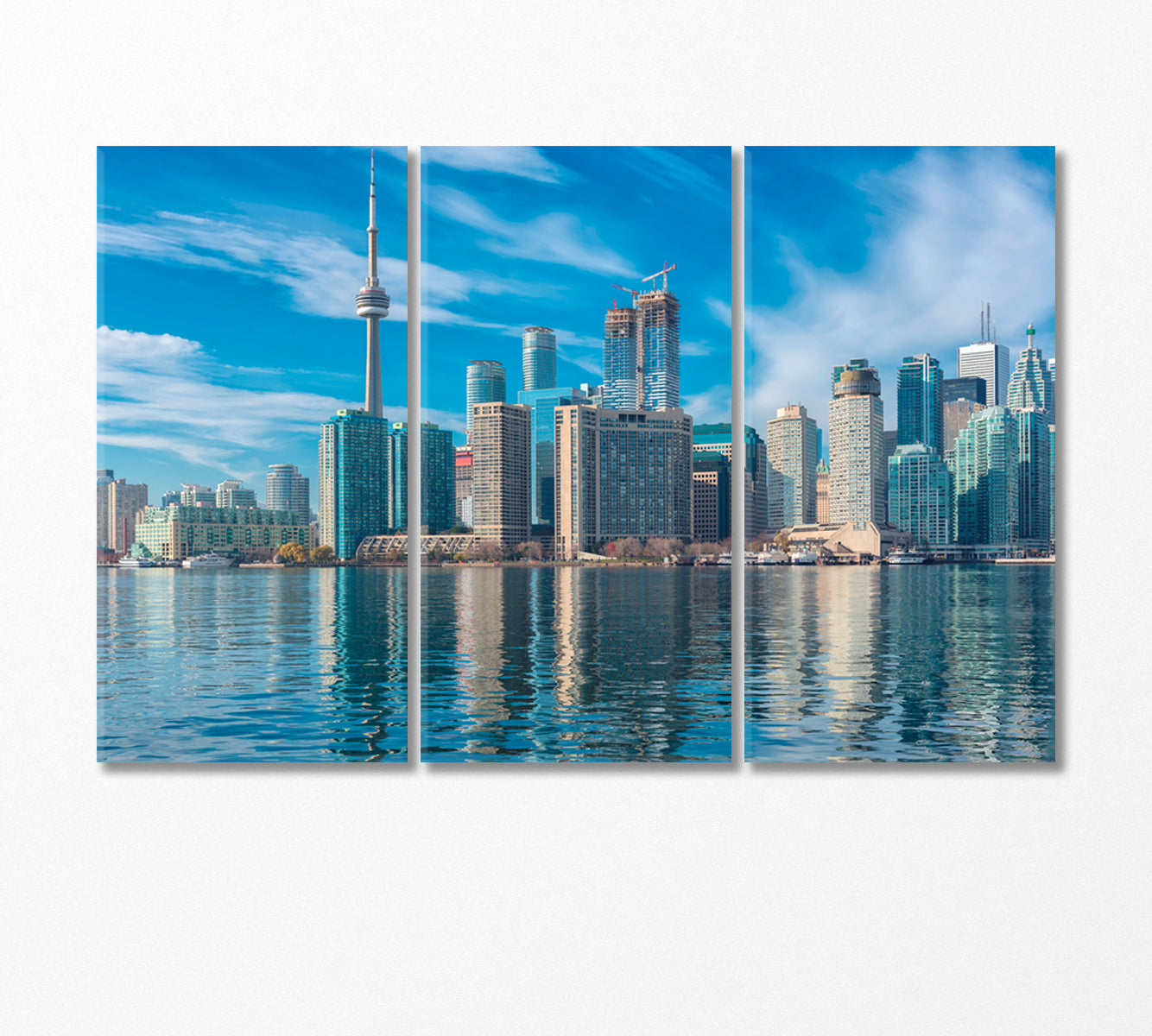 Toronto Canada Canvas Print-Canvas Print-CetArt-3 Panels-36x24 inches-CetArt