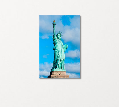 Statue of Liberty New York USA Canvas Print-Canvas Print-CetArt-1 panel-16x24 inches-CetArt