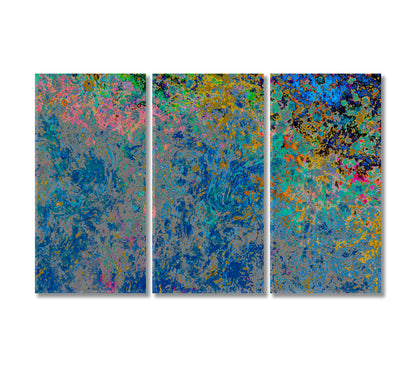 Vintage Abstraction Canvas Print-Canvas Print-CetArt-3 Panels-36x24 inches-CetArt