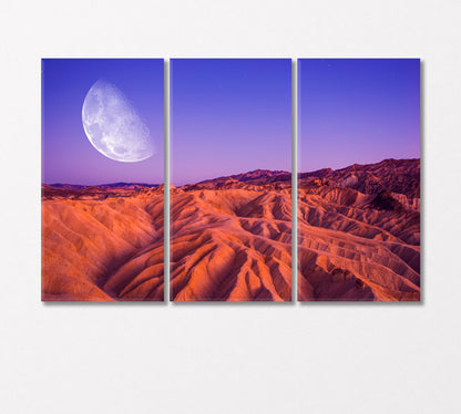 Death Valley California USA Canvas Print-Canvas Print-CetArt-3 Panels-36x24 inches-CetArt