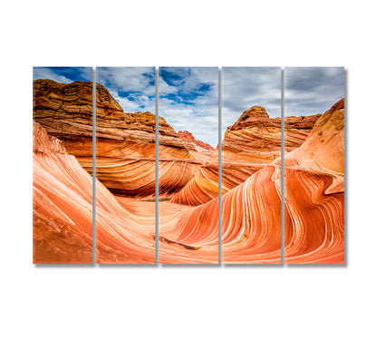 Paria Canyon Arizona USA Canvas Print-Canvas Print-CetArt-5 Panels-36x24 inches-CetArt