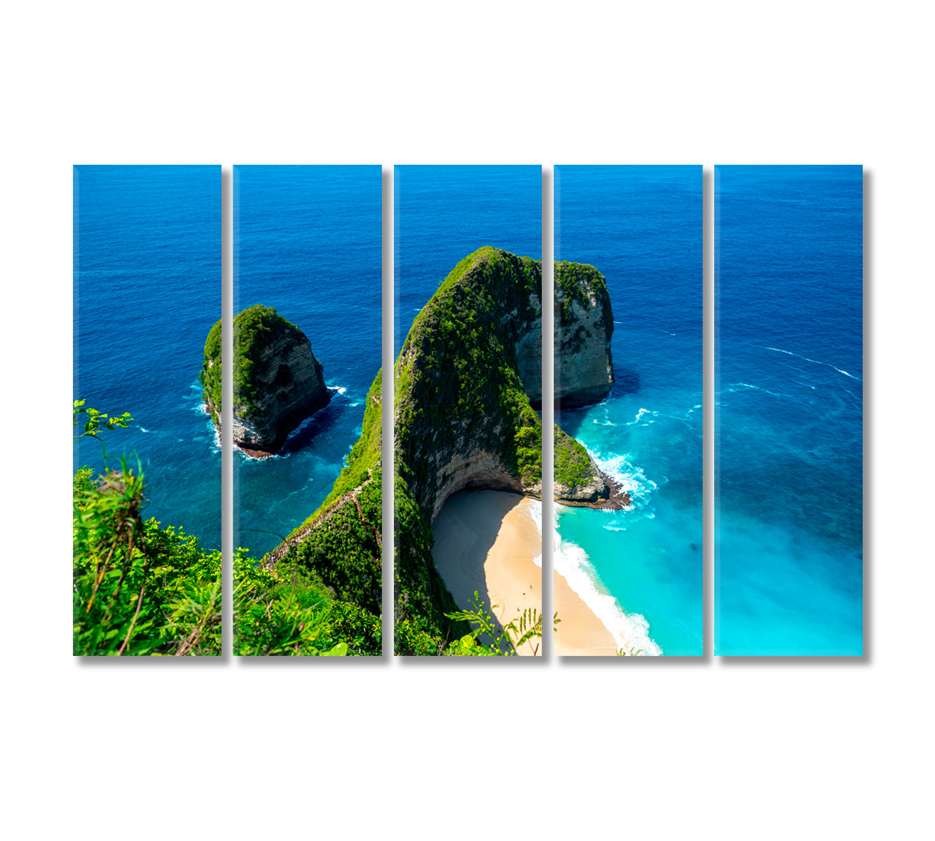 Penida Island Bali Canvas Print-Canvas Print-CetArt-5 Panels-36x24 inches-CetArt