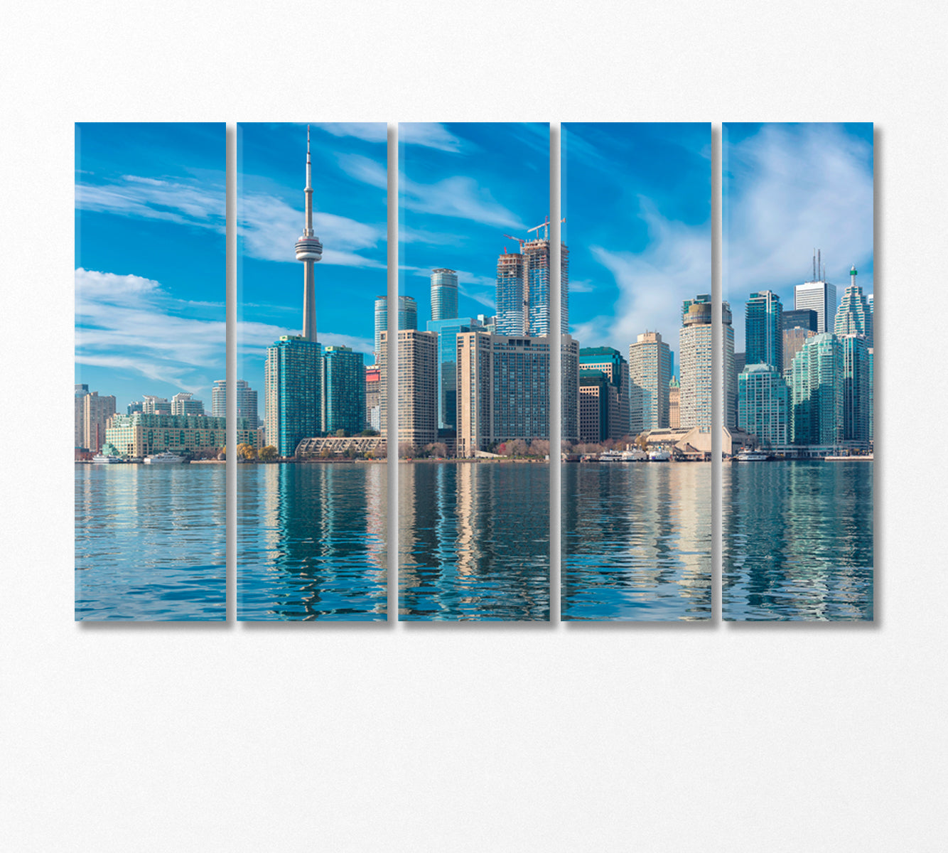 Toronto Canada Canvas Print-Canvas Print-CetArt-5 Panels-36x24 inches-CetArt