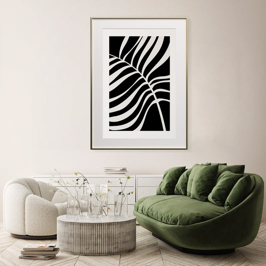 Abstract Leaf Modern Art Prints And Posters-Vertical Posters NOT FRAMED-CetArt-8″x10″ inches-CetArt