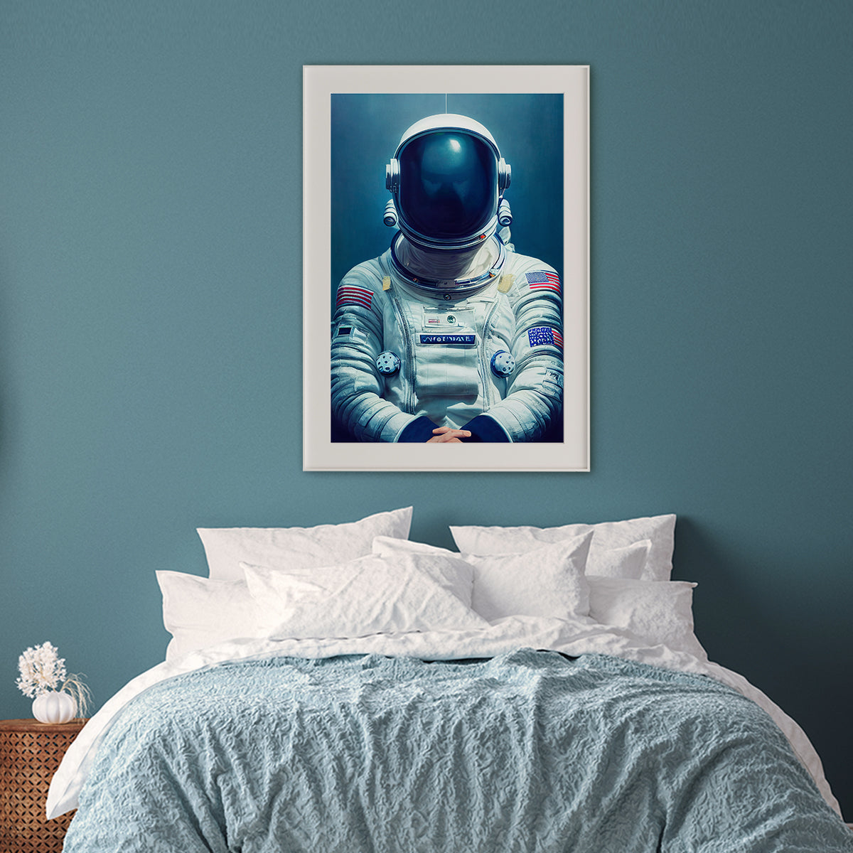 Astronaut in Space Suit Wall Posters For Guys-Vertical Posters NOT FRAMED-CetArt-8″x10″ inches-CetArt