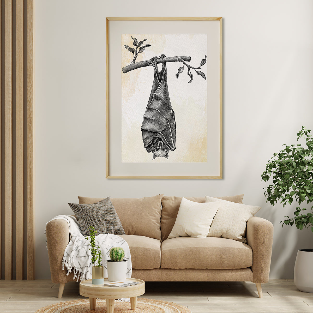 Bat Posters Art Prints For Your Wall-Vertical Posters NOT FRAMED-CetArt-8″x10″ inches-CetArt