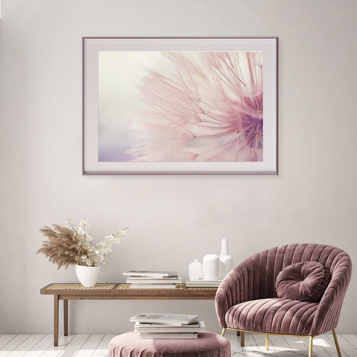 Beige Dandelion Posters Art Decor-Horizontal Posters NOT FRAMED-CetArt-10″x8″ inches-CetArt