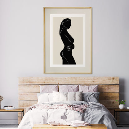 Women Silhouette Boho Art Posters For Home Decor-Vertical Posters NOT FRAMED-CetArt-8″x10″ inches-CetArt