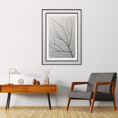 Abstract Branch Line Art in Black White Posters For Room-Vertical Posters NOT FRAMED-CetArt-8″x10″ inches-CetArt