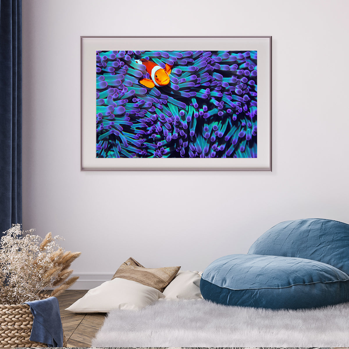 Clown Anemonefish Decorations For Home Poster-Horizontal Posters NOT FRAMED-CetArt-10″x8″ inches-CetArt