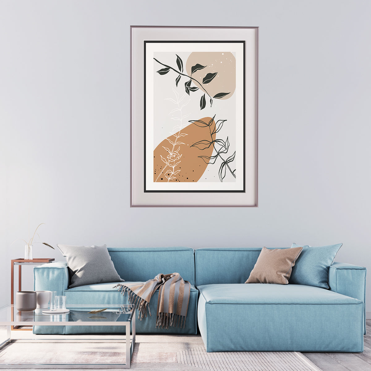 Leaves Modern Art Prints And Posters-Vertical Posters NOT FRAMED-CetArt-8″x10″ inches-CetArt