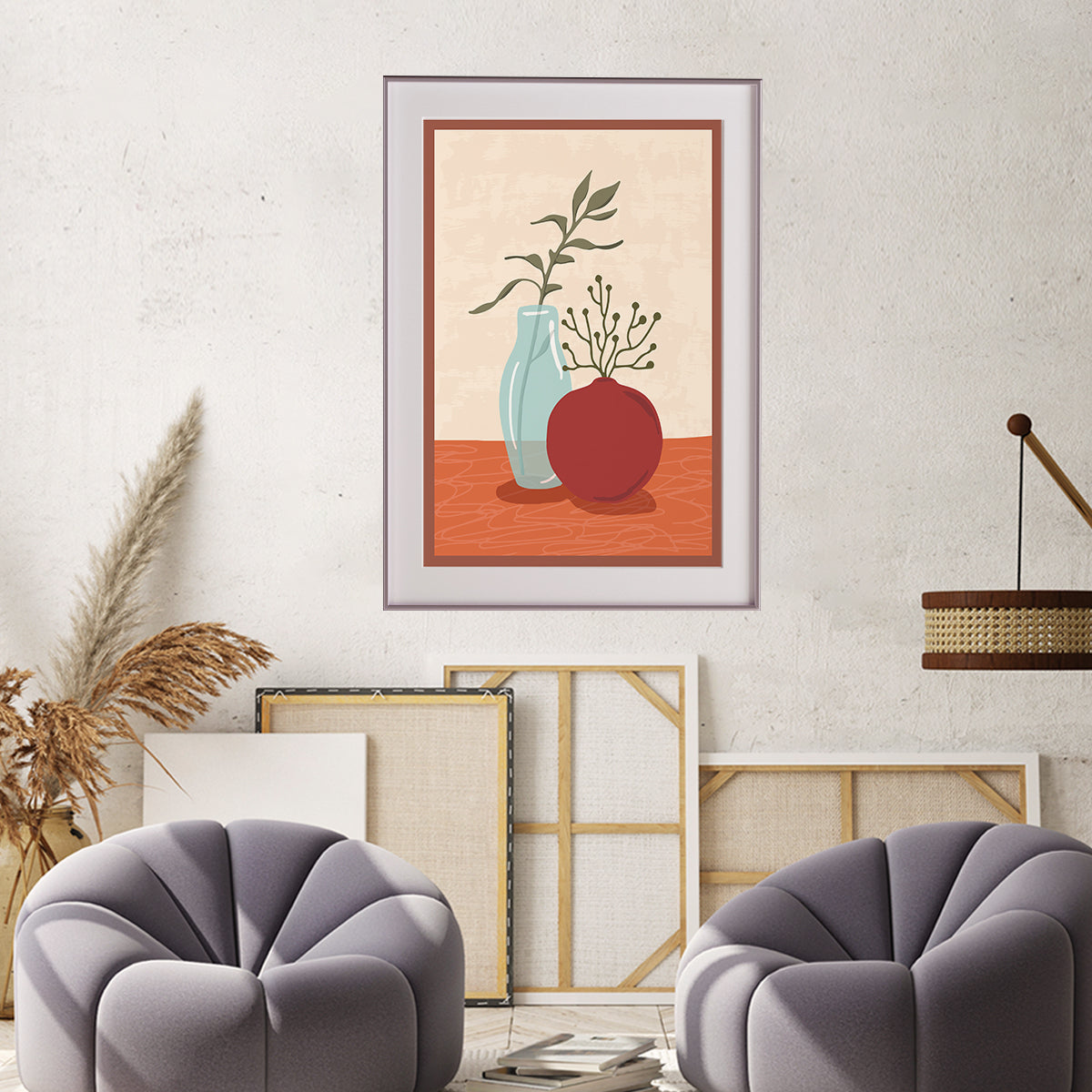 Still Life Vase Poster Prints Room Decorations-Vertical Posters NOT FRAMED-CetArt-8″x10″ inches-CetArt