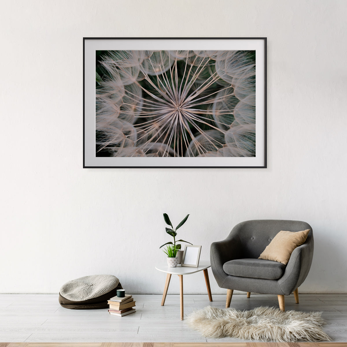 Macro Dandelion Flower Posters Wall Art-Horizontal Posters NOT FRAMED-CetArt-10″x8″ inches-CetArt