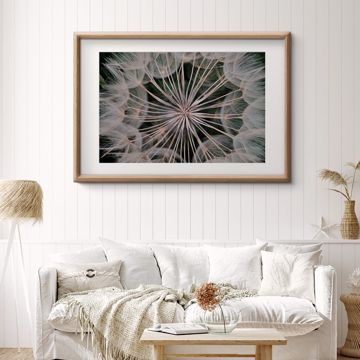 Macro Dandelion Flower Posters Wall Art-Horizontal Posters NOT FRAMED-CetArt-10″x8″ inches-CetArt