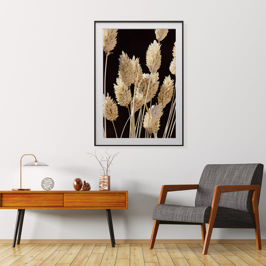 Dry Beige Grass Vintage Interior Poster-Vertical Posters NOT FRAMED-CetArt-8″x10″ inches-CetArt