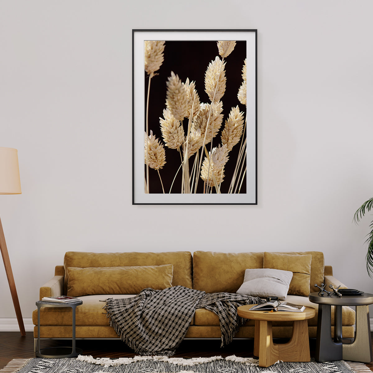 Dry Beige Grass Vintage Interior Poster-Vertical Posters NOT FRAMED-CetArt-8″x10″ inches-CetArt