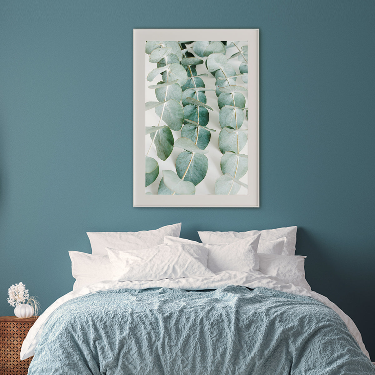 Green Eucalyptus Leaves Posters Wall Art Prints-Vertical Posters NOT FRAMED-CetArt-8″x10″ inches-CetArt