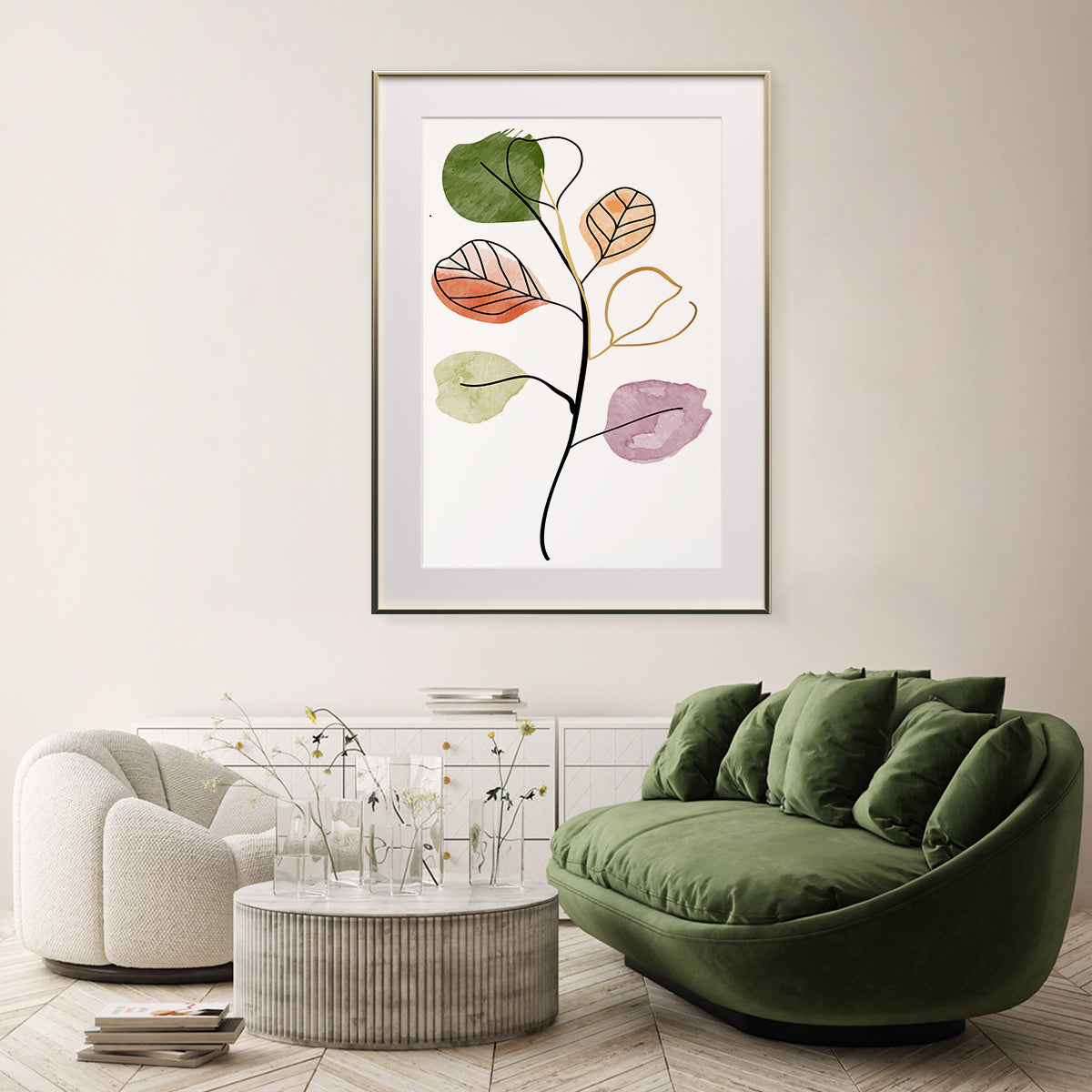 Eucalyptus Plant Living Room Art Posters-Vertical Posters NOT FRAMED-CetArt-8″x10″ inches-CetArt