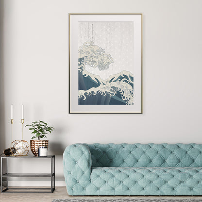 Vintage Ocean Oriental Art Poster-Vertical Posters NOT FRAMED-CetArt-8″x10″ inches-CetArt