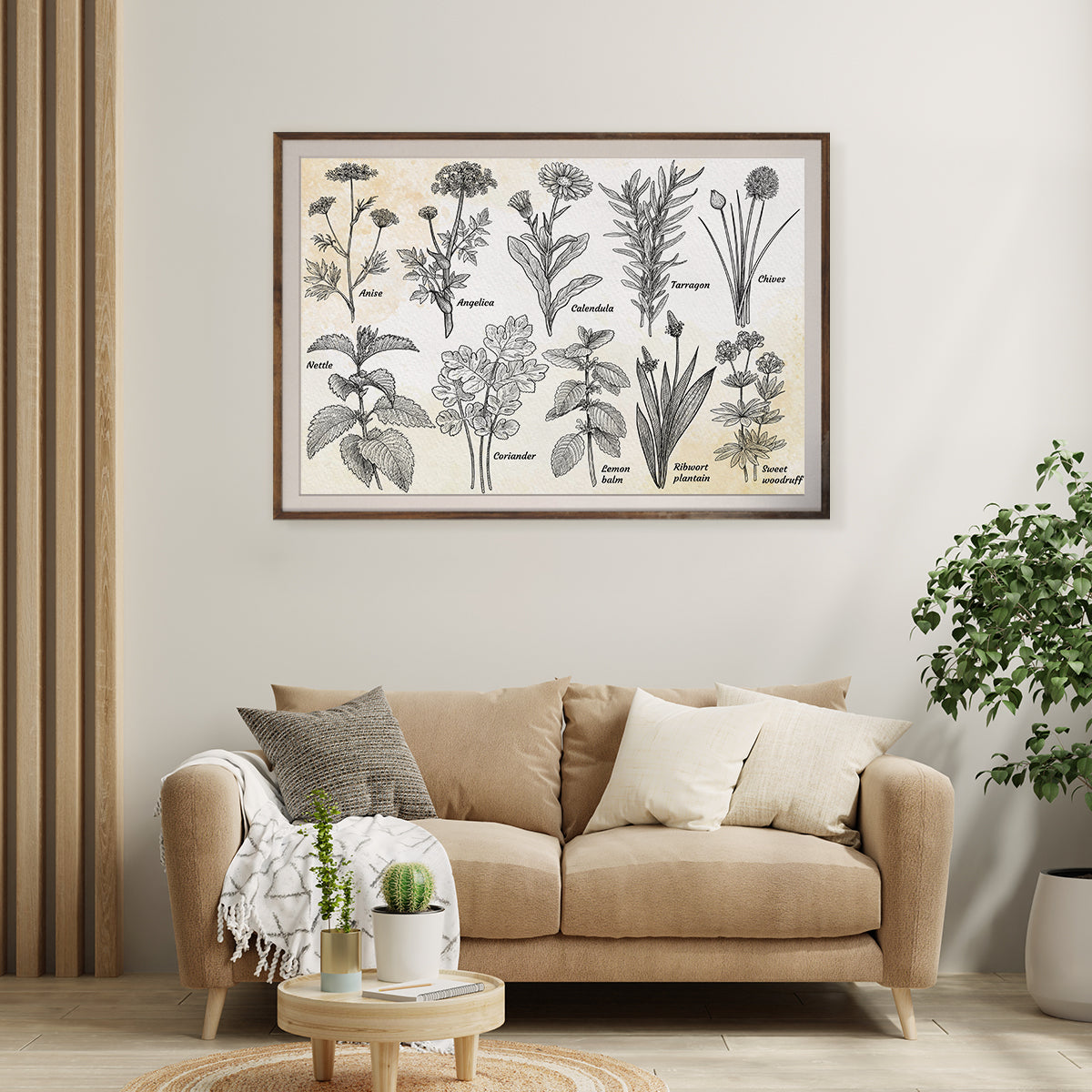 Herbs Posters Art Prints Wall Art-Horizontal Posters NOT FRAMED-CetArt-10″x8″ inches-CetArt