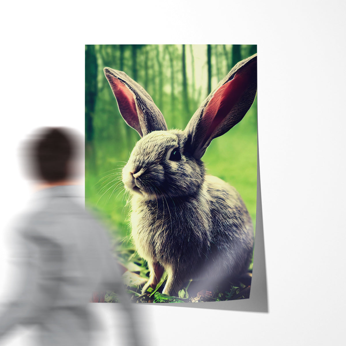 Cute Rabbit Poster Decorations For Home-Vertical Posters NOT FRAMED-CetArt-8″x10″ inches-CetArt