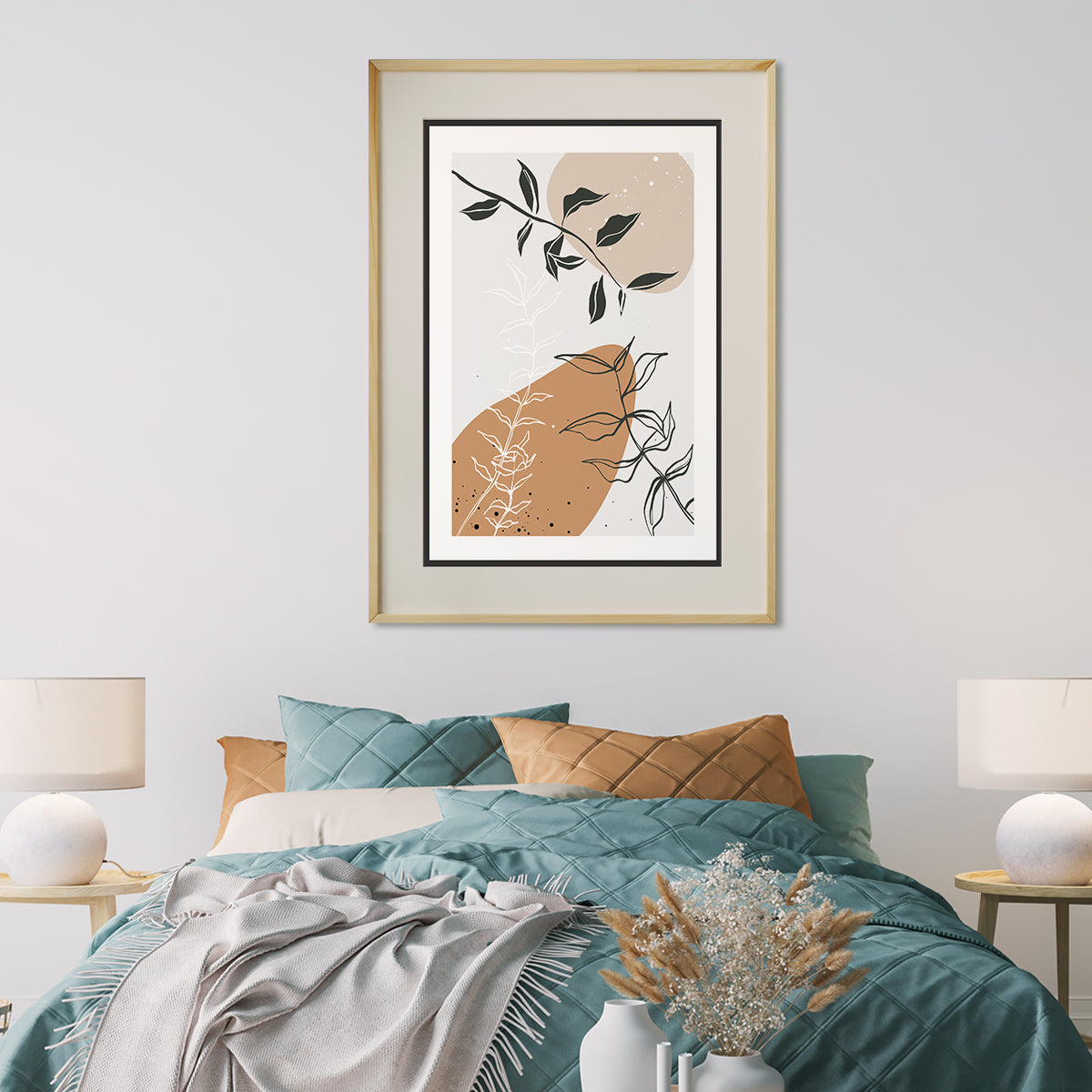 Leaves Modern Art Prints And Posters-Vertical Posters NOT FRAMED-CetArt-8″x10″ inches-CetArt