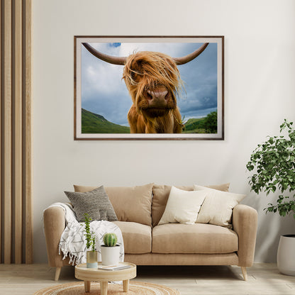 Highland Cow Poster Decorations Ideas-Horizontal Posters NOT FRAMED-CetArt-10″x8″ inches-CetArt