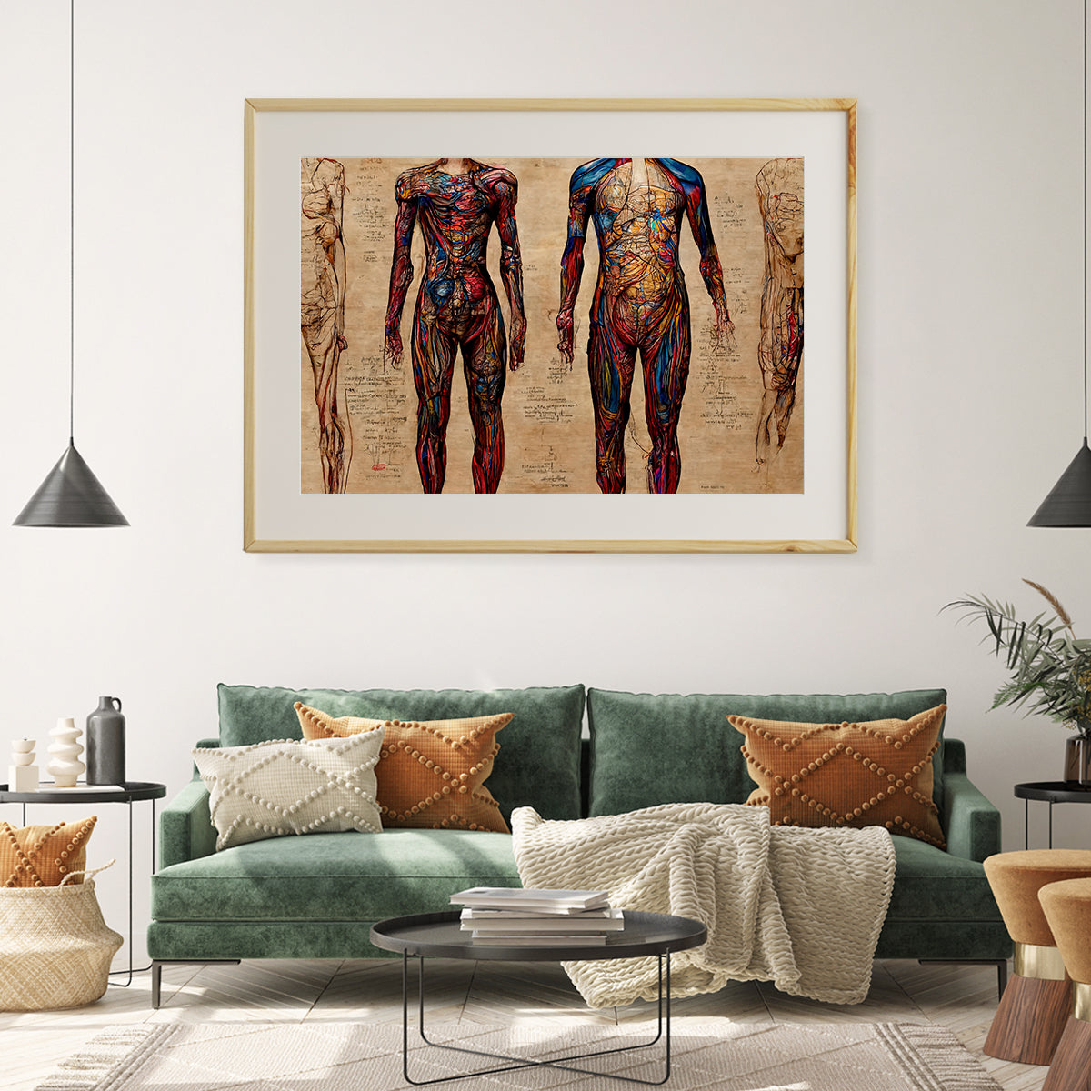 Human Anatomy Wall Posters For Room-Horizontal Posters NOT FRAMED-CetArt-10″x8″ inches-CetArt